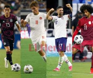 México, Canadá, Qatar y Estados Unidos definirán al nuevo rey de la Concacaf. Fotos: AFP