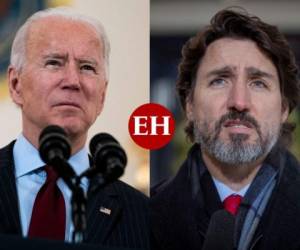 Biden y Trudeau abordarán varias prioridades mutuas, incluida la lucha contra el cambio climático, la aceleración de la economía de América del Norte, el Ártico y las amenazas a la democracia en Birmania y Venezuela. Fotos: AFP