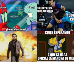 El astro argentino Lionel Messi comunicó este martes al FC Barcelona a través de un burofax que quiere 'rescindir unilateralmente' su contrato con los azulgranas, según TyC Sport. Tras el anuncio los memes inundaron la red.