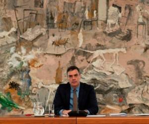 El presidente del gobierno español, Pedro Sánchez, anunció las medidas. Foto: AFP.
