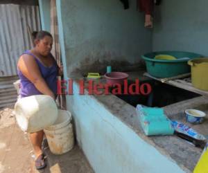 La falta de agua potable es un problema serio que padecen los pobladores de La Paz. (Foto: El Heraldo Honduras)