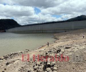 Con el 51.39% de agua almacenada, así luce la represa La Concepción, desde esta presa se abastase a más de la mitad de la ciudad con el servicio de agua.