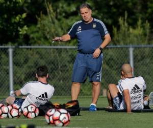 Gerardo el Tata Martino, entrenador de Argentina que puso la renuncia este día.