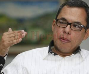 Julio Raudales, presidente del Colegio de Economistas de Honduras (CEH). Foto EL HERALDO