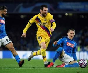 El equipo azulgrana llevó la batuta en un partido que se aceleró en el segundo tiempo. Foto AFP
