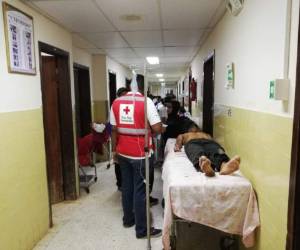 Las personas estaban viendo un partido de fútbol cuando fueron alcanzadas por un rayo. El hecho ocurrió en Intibucá, occidente de Honduras.