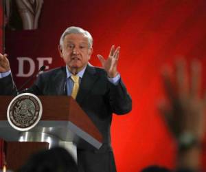 Andrés Manuel López Obrador, presidente de México.