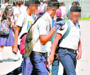 El grado donde más personas mayores de edad se presentan es décimo con 5,540 alumnos. Foto: EL HERALDO