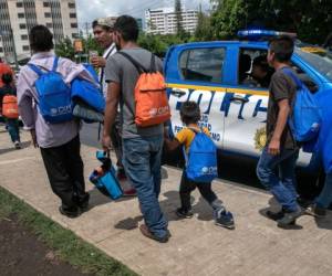 El acuerdo implicaría que los migrantes que lleguen a territorio mexicano tendrían que pedir asilo a México y no a Estados Unidos. El acuerdo también se extendió a Guatemala. Foto: AFP