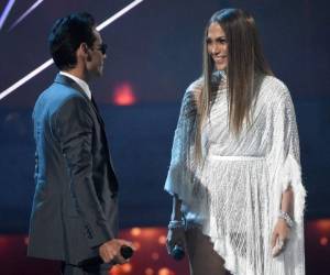 Marc Anthony y Jenifer López estuvieron juntos por muchos años y son padres de gemelos. Foto: AP