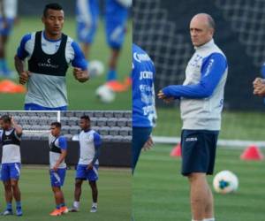 Fabián Coito, entrenador de Honduras, podría sorprender con la alineación en el cierre de la participación de la Copa Oro 2019. Fotos: Fenafuth en Wtitter