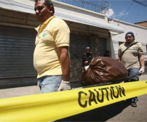 La tasa de homicidios cerró en 2013 en 79 por cada 100 mil habitantes en Honduras.