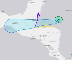 El huracán Nana amenaza a Centroamérica debido a que podría convertirse en huracán. Foto: Cortesía.