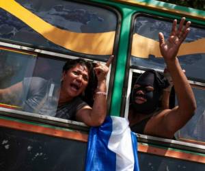 Nicaragua vive una situación polarizada, un buen grupo apoya a Ortega y otra parte del país pide su salida del gobierno. Sin embargo, la hostilidad reina en el país. Foto: Agencia AP.