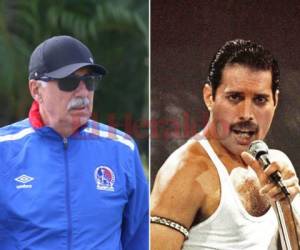 Manuel Keosseián comparado con el cantante Freddie Mercury. (Fotos: EL HERALDO / Redes)