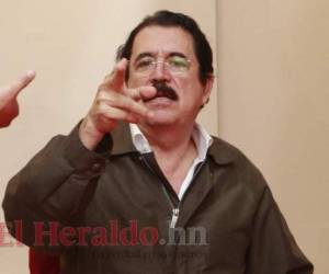 Manuel Zelaya Rosales, expresidente de Honduras. Foto archivo EL HERALDO