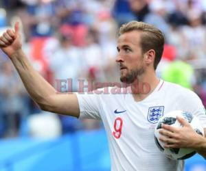 El delantero de la selección de Inglaterra, Harry Kane. Foto AFP