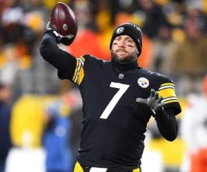 Ben Roethlisberger, durante su partido contra los Cleveland Browns. Foto: AFP