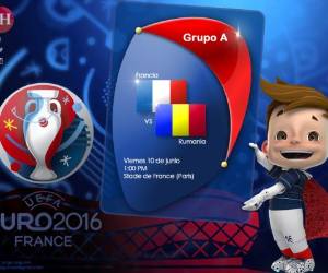 Con el partido entre Francia Vs Rumania inicia el torneo de la Eurocopa 2016.