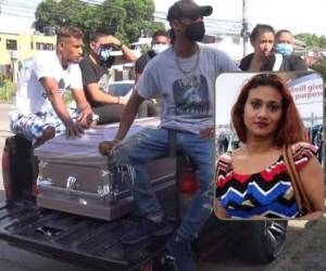 El cuerpo de la hondureña Karla Mariela Sierra llegó este viernes a La Ceiba, Atlántida.