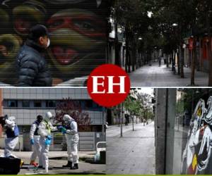 España anunció este sábado que 832 personas murieron en las últimas 24 horas por coronavirus, un nuevo récord diario en el país que eleva el total de muertos a 5.690, el segundo más alto del mundo. Fotos: Agencia AFP.
