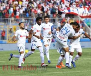 Ever Alvarado marcó el gol más rápido del torneo de Clausura en Honduras. Foto: Andro Rodríguez / El Heraldo