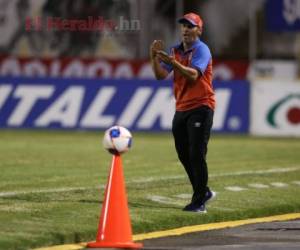 'No me importa, hace dos años que venimos ganando así con ayuda, así que bienvenido sea', dijo Troglio sobre la supuesta ayuda arbitral en los últimos partidos. Foto: Emilio Flores / EL HERALDO