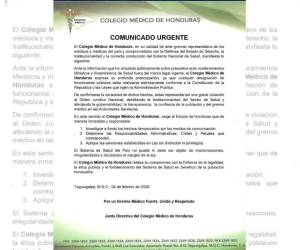 A través de un comunicado, el CMH expresó su “profunda preocupación” por la situación y aseguró que cualquier designación de funcionarios debe realizarse conforme a lo establecido en la Constitución.