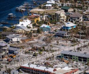 La ciudad costera de Fort Myers, fue considerado el “epicentro” del huracán Ian.