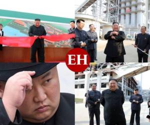 El líder norcoreano Kim Jong Un inauguró el viernes una fábrica de fertilizantes, en su primera aparición pública después de semanas de especulaciones sobre su salud, informó la agencia de prensa oficial KCNA. Foto: Agencia AFP.