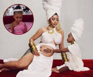 Kulture, hija de Cardi B, pasó el mejor cumpleaños de su vida y eso que apenas cumple 3 años. 