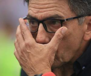 Salomón Nazar, director técnico de Los Lobos de la UPNFM. FOTO: Ronal Aceituno| EL HERALDO