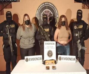 Las detenidas responden a los nombres de Evelin Osorio Duron (38), alias “Maya” y Francés Eleana Márquez Funes (31).