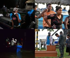 Luego de la tragedia ocurrida en La Mosquitia hondureña, un ambiente de dolor, desesperación e incertidumbre se vive en ese sector del país. EL HERALDO le muestra a través de fotos, los diez datos más relevantes hasta este viernes. FOTO: AFP