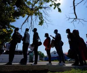El presidente Joe Biden suspendió la política en su primer día en el cargo y el Departamento de Seguridad la cesó en junio. FOTO: AP