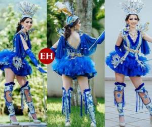 Aunque la pandemia frenó los coloridos desfiles y no permitió a las bellas estudiantes del Instituto Cosme García de Danlí lucir sus vistosos trajes de palillona en 2020, siempre confeccionaron el atuendo que causó furor en redes sociales. Una vez más fue glamoroso, elegante y de alta costura. Fotos cortesía