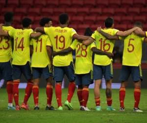 La última vez que hinchada colombiana celebró un tanto fue en la victoria 3-1 ante Chile en septiembre del año pasado. Foto: AFP