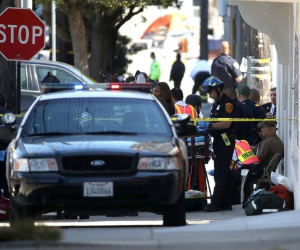 El disparador, aparentemente un empelado descontento, irrumpió en una sala y donde los trabajadores se reunían para una reunión matutina. Foto: AFP