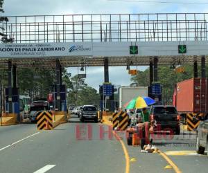 Más de 560 millones de lempiras al año son recaudados en las tres casetas que están en el Corredor Logístico.