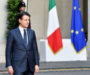 Giuseppe Conte juró este viernes como primer ministro italiano. Foto AFP