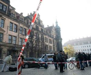 El o los ladrones habrían entrado por una ventana del museo para hacerse con un botín de joyas, diamantes y piedras preciosas. Foto: AFP.