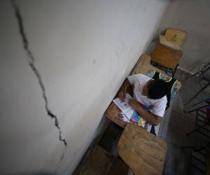 El informe de Educación indica que el 75% de las escuelas de Honduras están en malas condiciones.