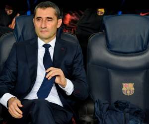 Ernesto Valverde, entrenador del FC Barcelona. (AFP)
