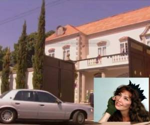 Así lucía la casa en 1995 cuando fue grabada la telenovela 'María la del barrio'.