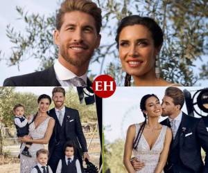 Sergio Ramos y Pilar Rubio se casaron el 15 de junio pasado en España. Foto: cortesía.
