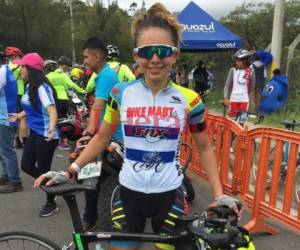 Angie Gómez brilló con luz propia en la Séptima Vuelta Ciclística. Fotos: Astrid Zambrano/EL HERALDO