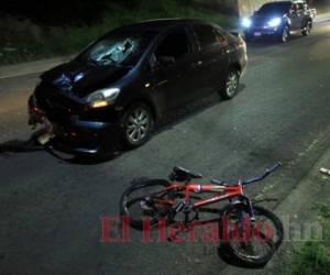 El accidente se reportó en horas de la noche de este miércoles. Foto: Jhony Magallanes/El Heraldo