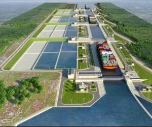 El presidente Daniel Ortega otorgó en 2013 al empresario al grupo Nicaragua Development Invesment (HKND) derechos exclusivos para construir un canal interoceánico por Nicaragua. Foto: elnuevodiario.com.ni