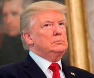 Donald Trump, presidente de Estados Unidos. Foto AFP