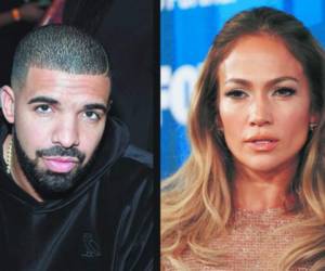 Jennifer Lopez fue captada infraganti a los besos con posible nuevo novio Drake. Fotos web.